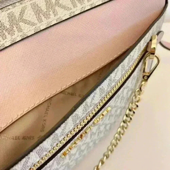 Michael kors purse Jet Set Large East/West Zip Chain crossbody bag new - Picture 7 of 11